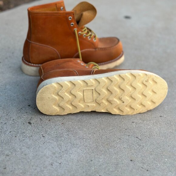 Mens 6 Inch Leather Moc Composite Toe Construction Work Boots main image 5